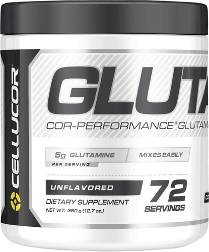 Cellucor | Glutamine Powder | 72 Servings | 360 Grams | Usa