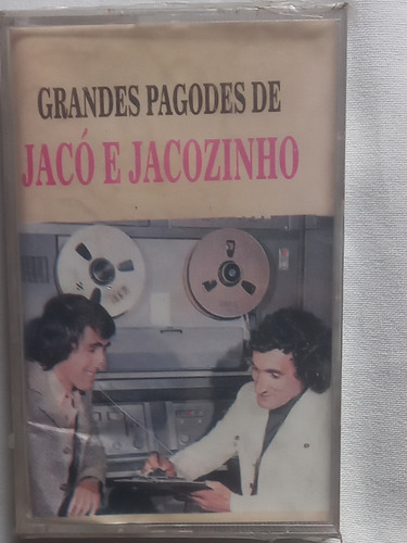 Fita K7 Grandes Pagodes De Jacó E Jacozinho (lacrado)