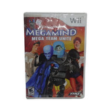 Megamind Mage Team Unite Nintendo Wii Original 