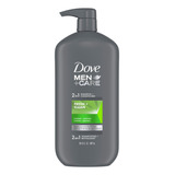 Shampoo 2 En1 Dove Men Care Acondicionador Fresh Clean 917ml