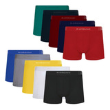  Cueca Boxer Selene Original 1ª Linha Kit Com 12 Sortidas