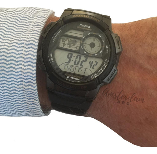 Reloj Casio Hombre Mod Ae-1000w Sumergible Garantia Oficial