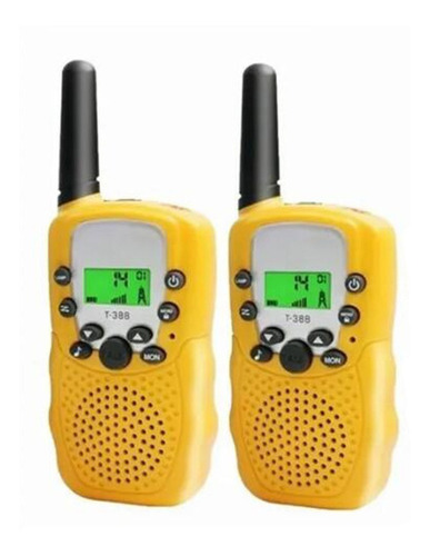 Rádio Walkie Talkie Infantil, Alcance 8 Km, 2 Unidades