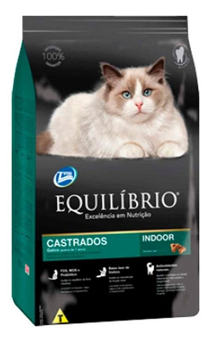 Equilibrio Gato Indoor 7+ Castrados 1.5kg Razas Mascotas