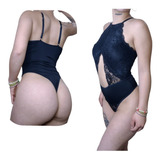 Body Lycra Y Puntilla Calidad Premium Art 3055