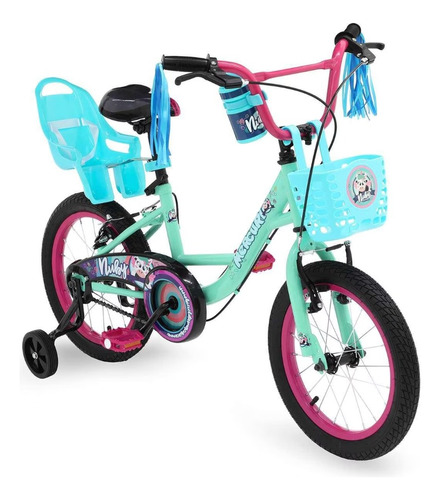 Bicicleta Mercurio Nuby Porta Muñeca Rodada 16