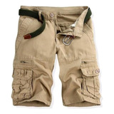 Pantalones Cortos Tipo Cargo Para Hombre, Impermeables,