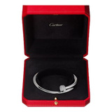 Pulsera Cartier Love En Oro Blanco Juste Un Clou Puntilla