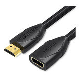 Cable Adaptador Extensor 1,5 Mts Hdmi Hembra A Macho Vention