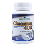 Chromium 400 Cromo Naturalhealth 60 Cápsulas 400 Mg Sabor Natural