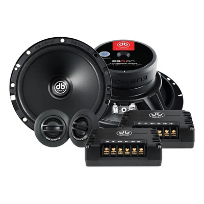 Set De Medios Euphoria By Db Drive Es3 6c 6.5 PuLG 175w Máx Negro | Meses sin interés