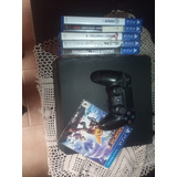 Ps4 Con 6 Juegos Y 2 Digitales(fc24,fifa22)