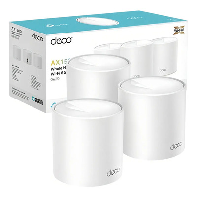 Access Point Tp-link Deco X10 Mesh Ax1500 (pack 3 Unidades) | Meses sin interés