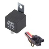 Rele Relay Universal 12v 40a Salida Simple Con Ficha