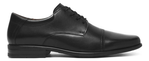 Zapato Vestir Negro Vestir Oxford Piel Suave Flexi 90725