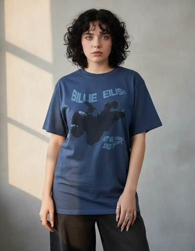 Playera Billie Eilish Hit Me Hard And Soft