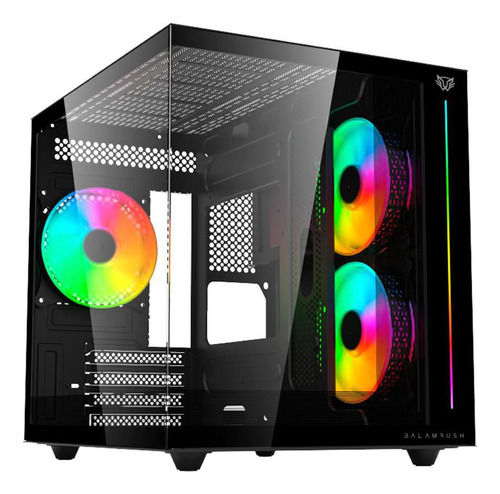 Gabinete Balam Rush Tank Pro Evo Gm955 Ventana Mini-tower