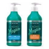 Kit Lowell Cacho Magico Shampoo Funcional + Creme Modelador