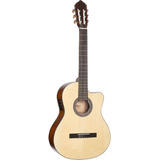 Violão Cort Ac120ce Op/b Eletroacustico Nylon Com Bag Ac120