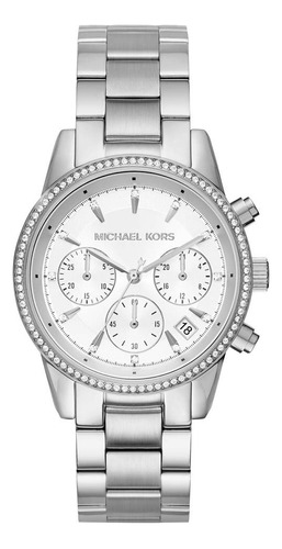 Reloj Mujer Michael Kors Cristal Mineral 39 Mm 50 Atm Mk6428