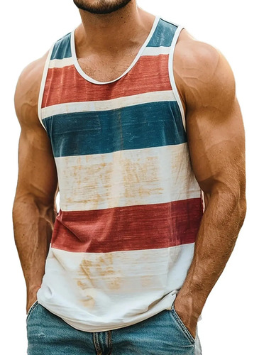 Camisetas Deportivas Modernas Sin Mangas Con Estampado En S