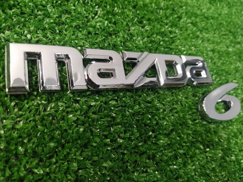 Emblema Palabra Mazda 3 Cromada Foto 3