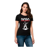 Playera Moda Estampada Nasa Astronauta Universo 