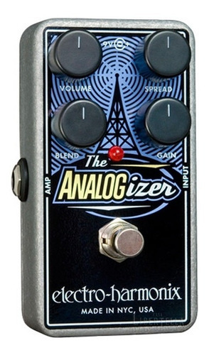 Pedal Electro-harmonix Analogizer Equalizador Color Azul Marino