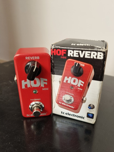 Pedal Tc Electronic Hall Of Fame Mini Reverb! Hof!