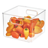 Interdesign Transparente Caja Organizador Cocina Frigorífico