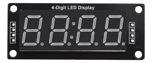 Módulo De Pantalla Led Tm1637, Reloj Con Tubo Incandescente