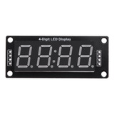 Módulo De Pantalla Led Tm1637, Reloj Con Tubo Incandescente