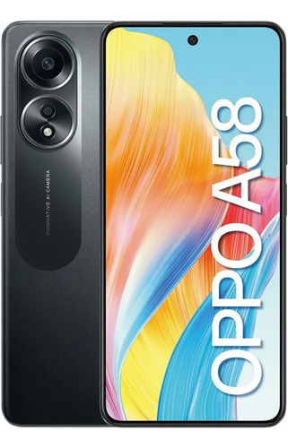 Smartphone Oppo A58 Dual Sim 6.72  8gb/256gb Black