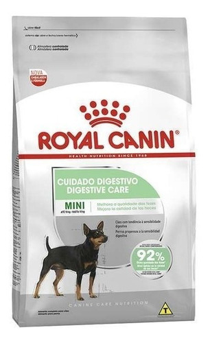 Alimento Royal Canin Canine Care Nutrition Mini Digestive Care Para Cão Adulto De Raça Mini Sabor Mix Em Sacola De 2.5kg