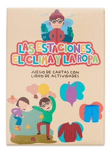 Cartas Educativas Didacticas Estaciones Y La Ropa Pictograma