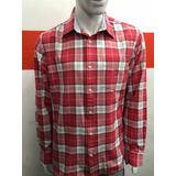 Camisa Tommy Hilfiger Custom Fit Cuadrille Red