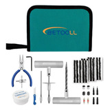 Betooll 35pcs Kits De Reparación De Neumáticos, Herramientas