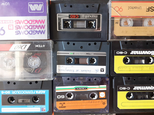 Cassettes Lote De 9 Para Grabar Usados