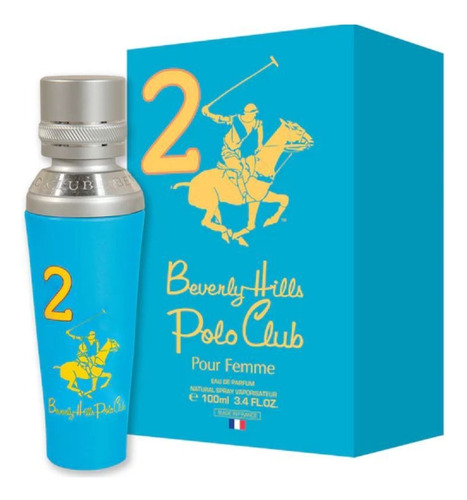 Perfume Beverly Hills Polo Club 2 Edt Para Mujer, 100 Ml