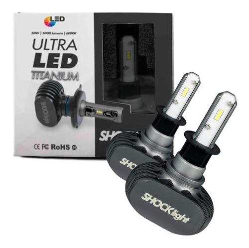 Ultra Led Shocklight 10.000 Lumens H1 H3 H4 H7 H11 Hb3 Hb4