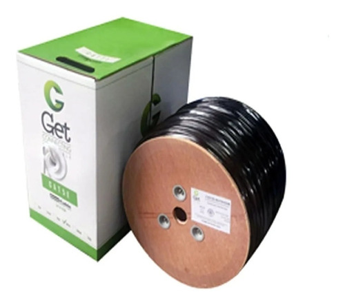 Cable Utp Cat 5e Exterior Cctv Telefonia Redes Estructuradas