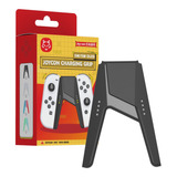 Grip Suporte Carregador Para Joy-con Nintendo Switch E Oled