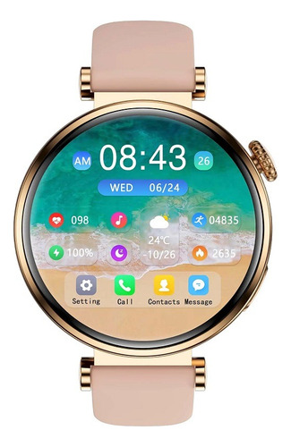 Smartwatch Gt4 Mini Para Mujer Llamadas Bluetooth 