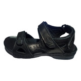 Sandalias Outdoor De Cuero Para Hombre Correa Ajustable