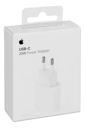 Cargador Adaptador Apple Tipo C Carga Rápida 20w