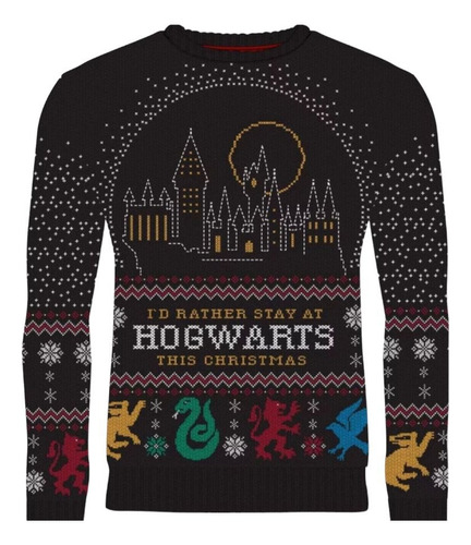 Ugly Sweater Harry Potter Hogwarts 