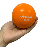 Bola De Peso Tonificadora P/ Fisioterapia Vp1060 0,5kg Vollo