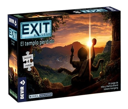 Juego De Mesa Exit El Templo Perdido Devir