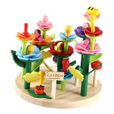 Juguetes De Construcción De Jardín De Flores, Juego De