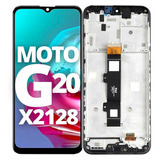 Modulo Pantalla Para Moto G20 Xt2128 Motorola Oled Con Marco